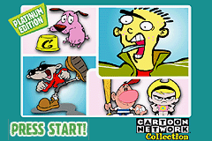 GBA Video Cartoon Network Collection Platinum Edition screenshot 2 for GameBoy Advance
